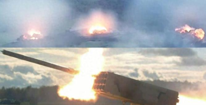 饱和火力过于残暴！一发齐射，4万平方米内寸草不生——这就是TOS-1A"日炙"重