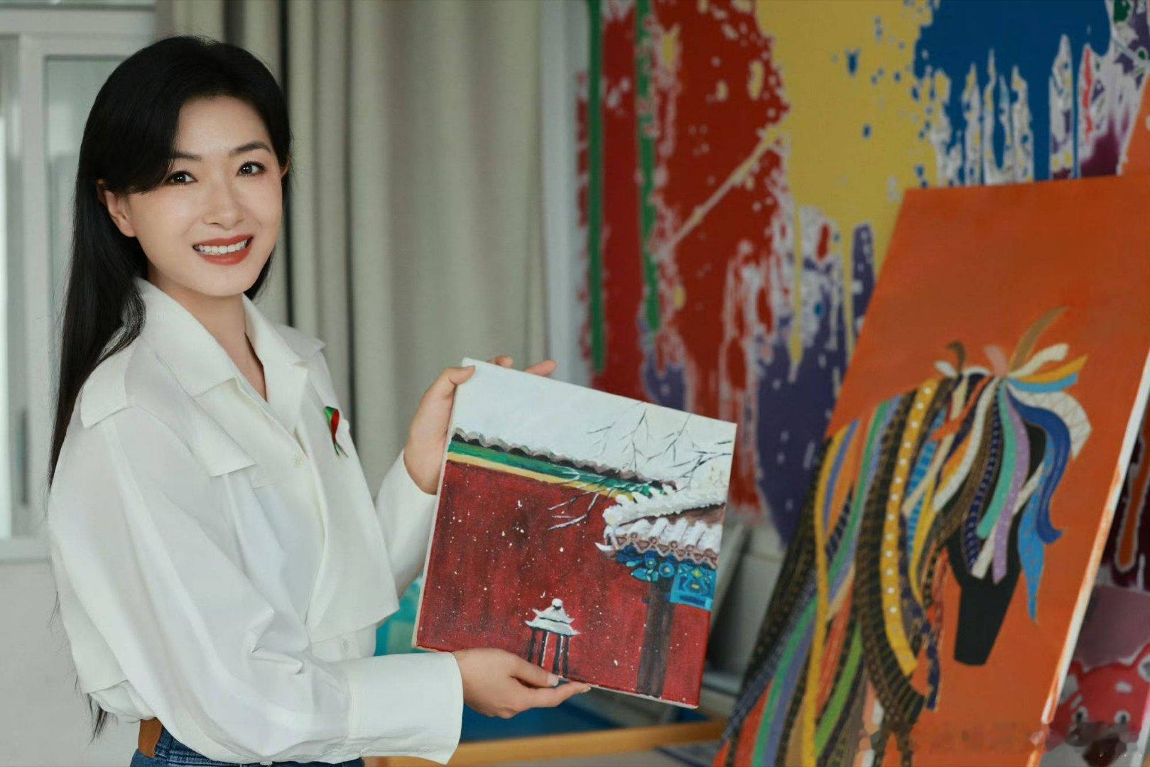 万茜唐宫仕女图华为MatePad Pro 12英寸对国风画手太友好，万茜画唐宫仕