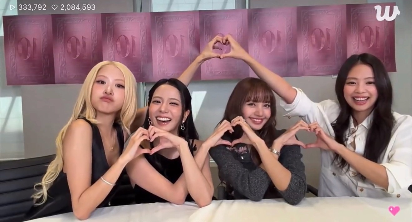 BLACKPINK直播  🥹🥹夏日爱心站