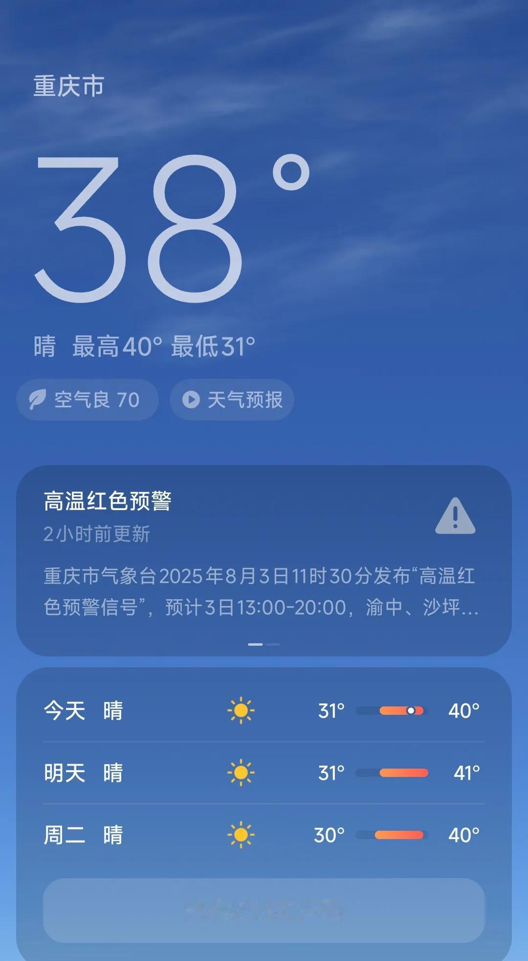 没想到8月份的重庆与武汉竟然是最潮湿炎热的城市，特别是重庆竟然能达到41度，这真