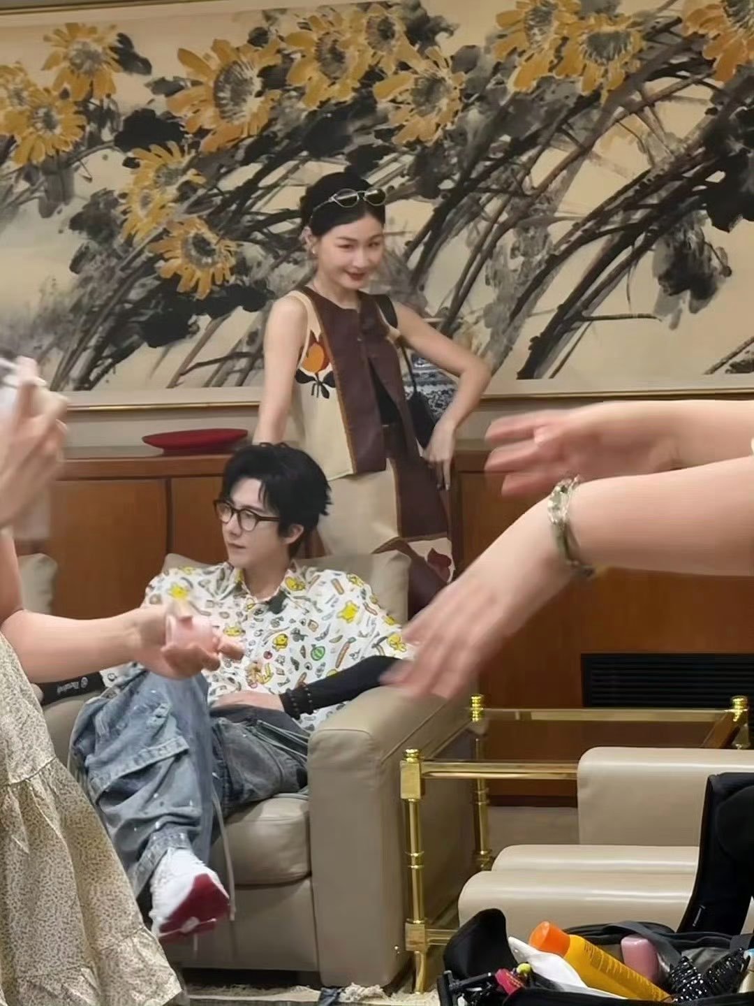 金靖晒与刘宇宁live图金靖刘宇宁live合照 金靖刘宇宁live合照 ​​​