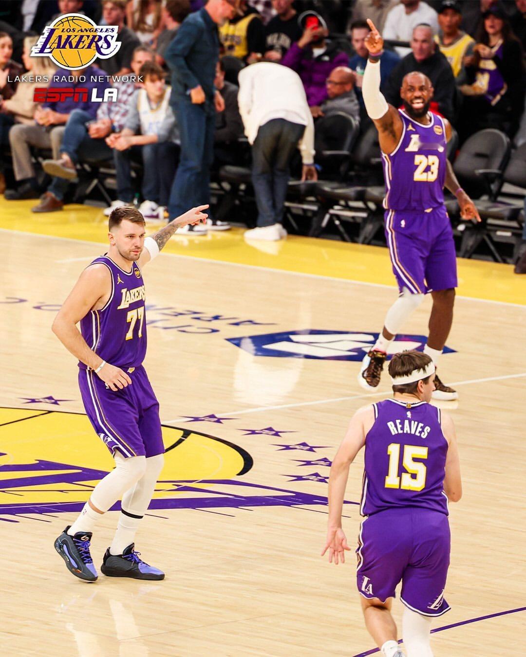 ESPN水印图马刺vs湖人洛杉矶湖人