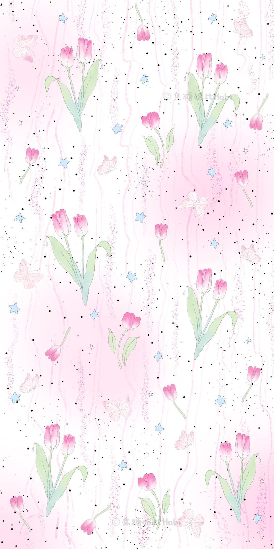 𝙎𝙃𝘼𝙍𝙀 - 软乎乎韩系碎花壁纸🌸 