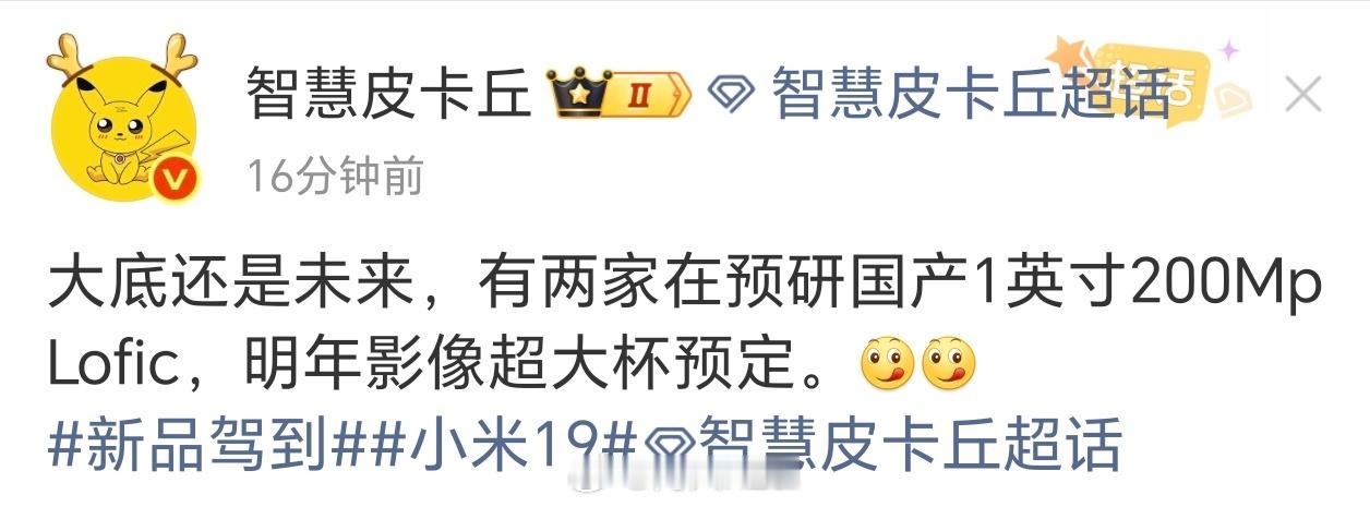 看吧，底大一级压死人的定理还是存在的。1英寸国产2亿像素LOFIC的传感器要来了