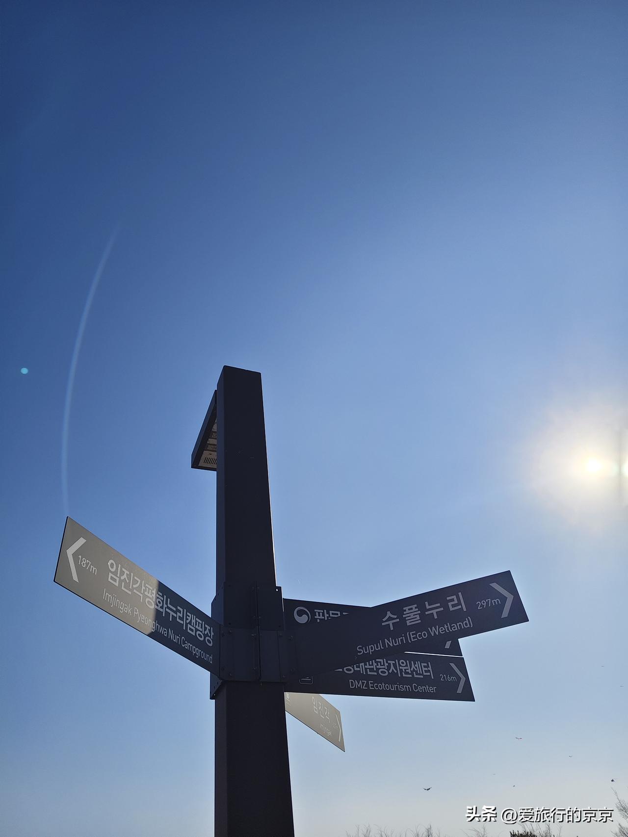 春日生活打卡季夕阳下的和平公园，天空是湛蓝湛蓝的，微风拂面，世界安宁和平真好👌