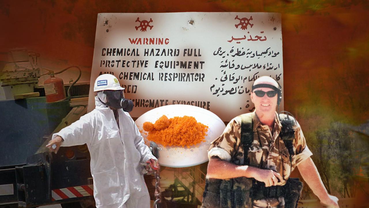 伊拉克退伍军人因未接受致命毒素暴露的医疗筛查，正与"定时炸弹"共存