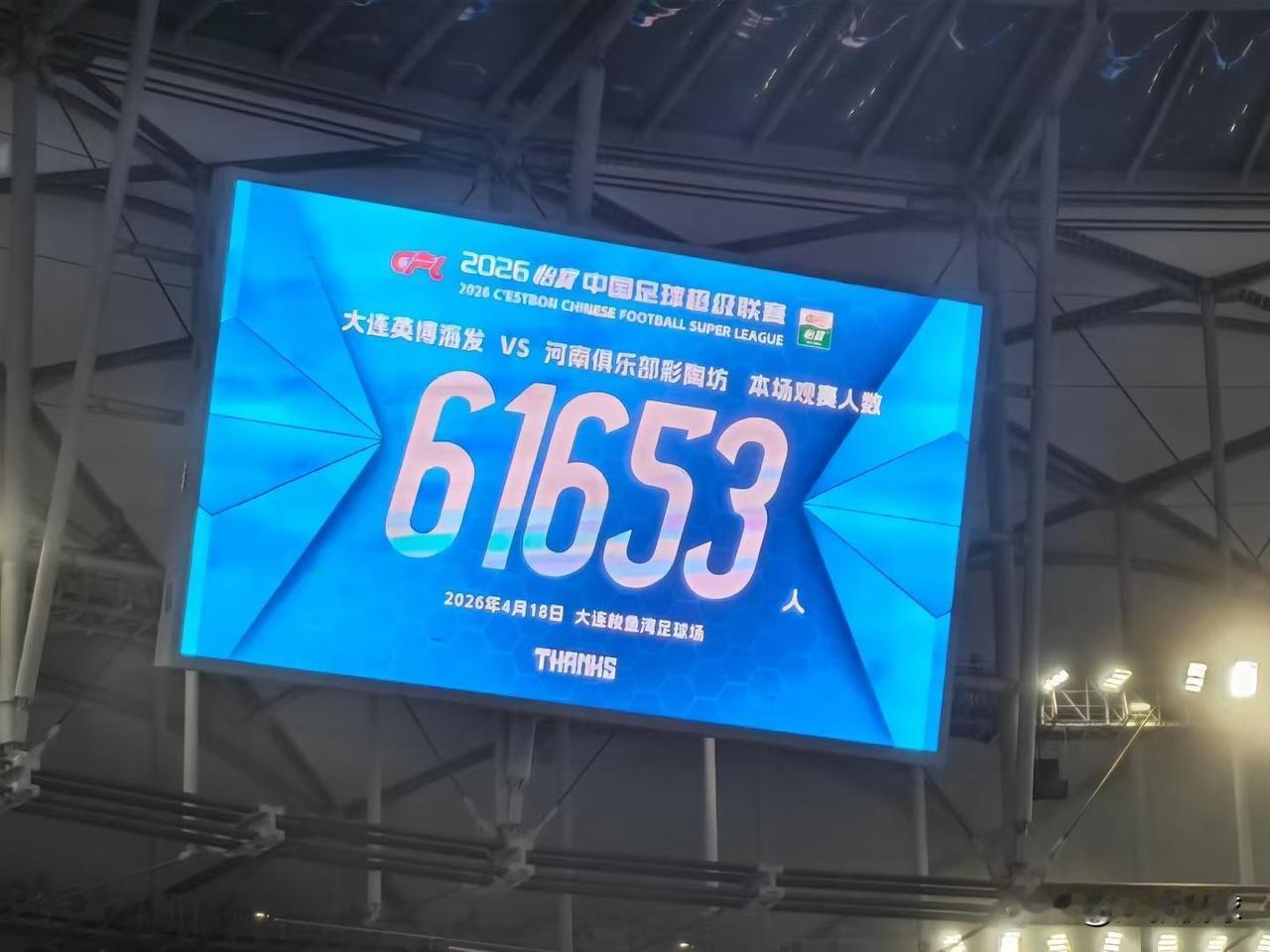 就这上座率不妥妥的中超伯纳乌吗？
魔鬼主场梭鱼湾足球场
中国最好最懂球的球迷
不