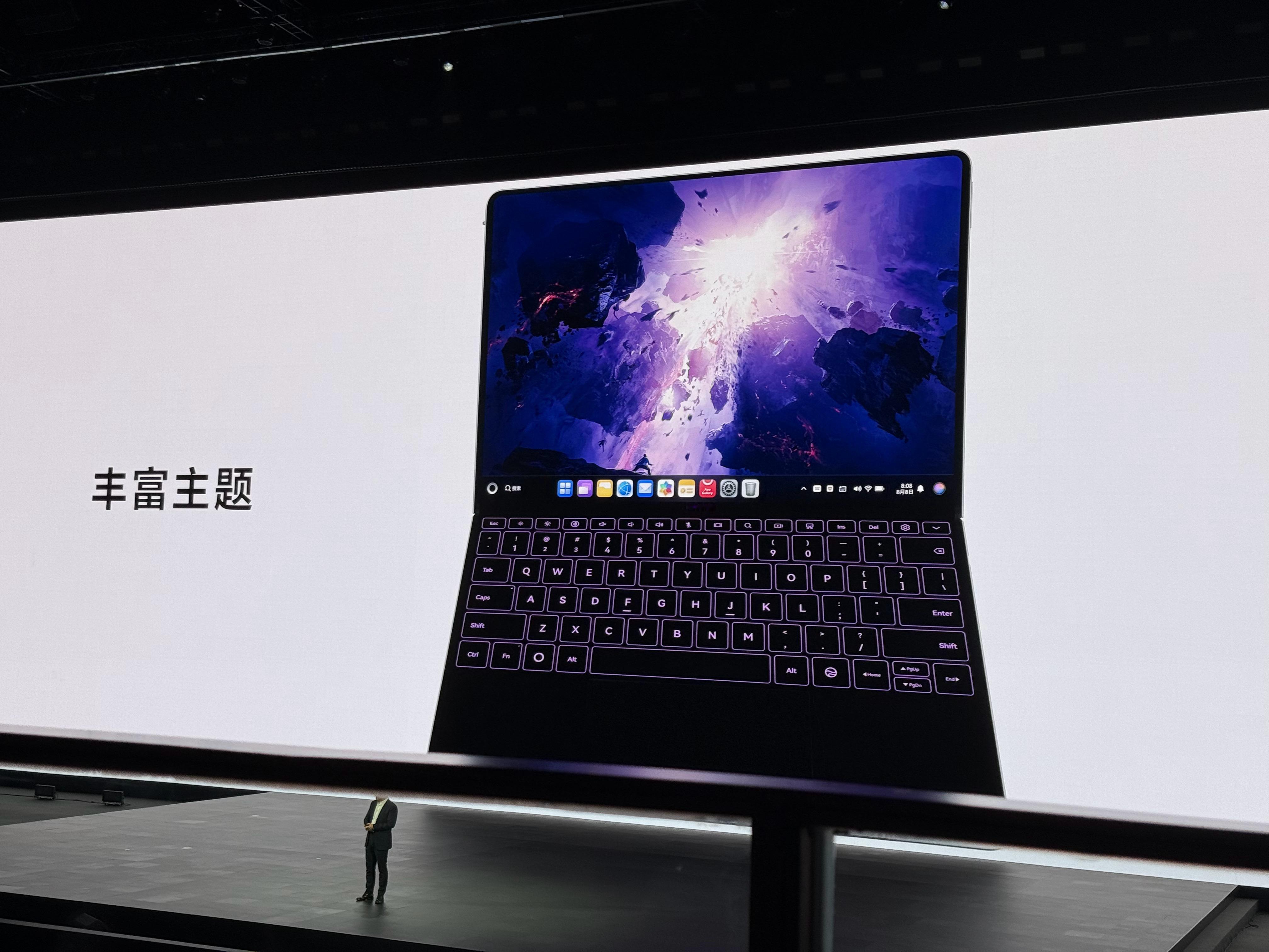 没想到这次超大折的 MateBook Fold 非凡大师绝对是跨时代意义的产品，