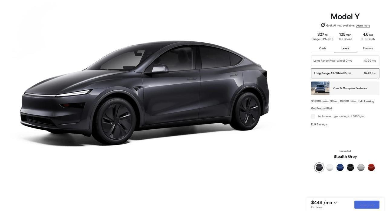特斯拉上调Model Y 在美起租价
特斯拉已将 Model Y Long Ra