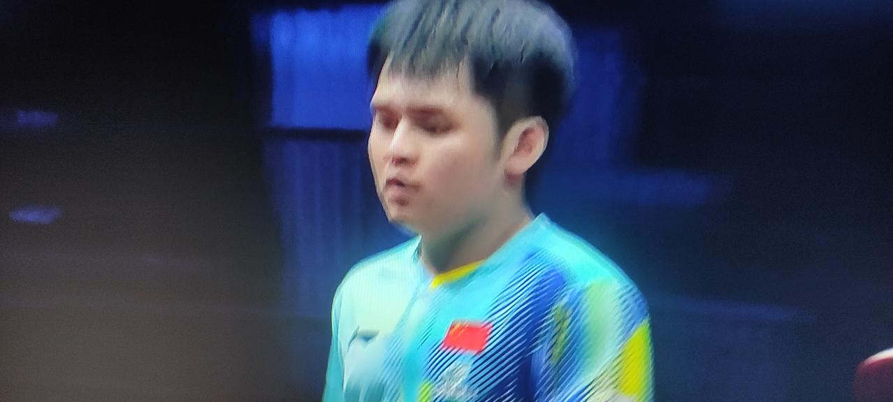 乒乓球W丅丅欧洲大满贯男单第一轮刚刚结束了一场中国🇨🇳内战，21岁的世界第六