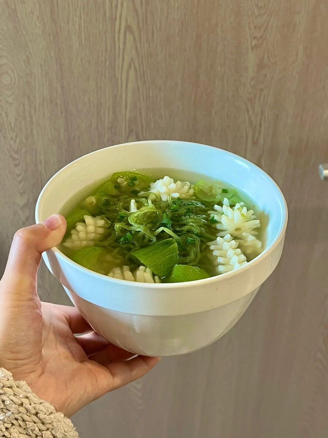 大餐后只想吃这一碗面🍜汤都可以喝光光:D