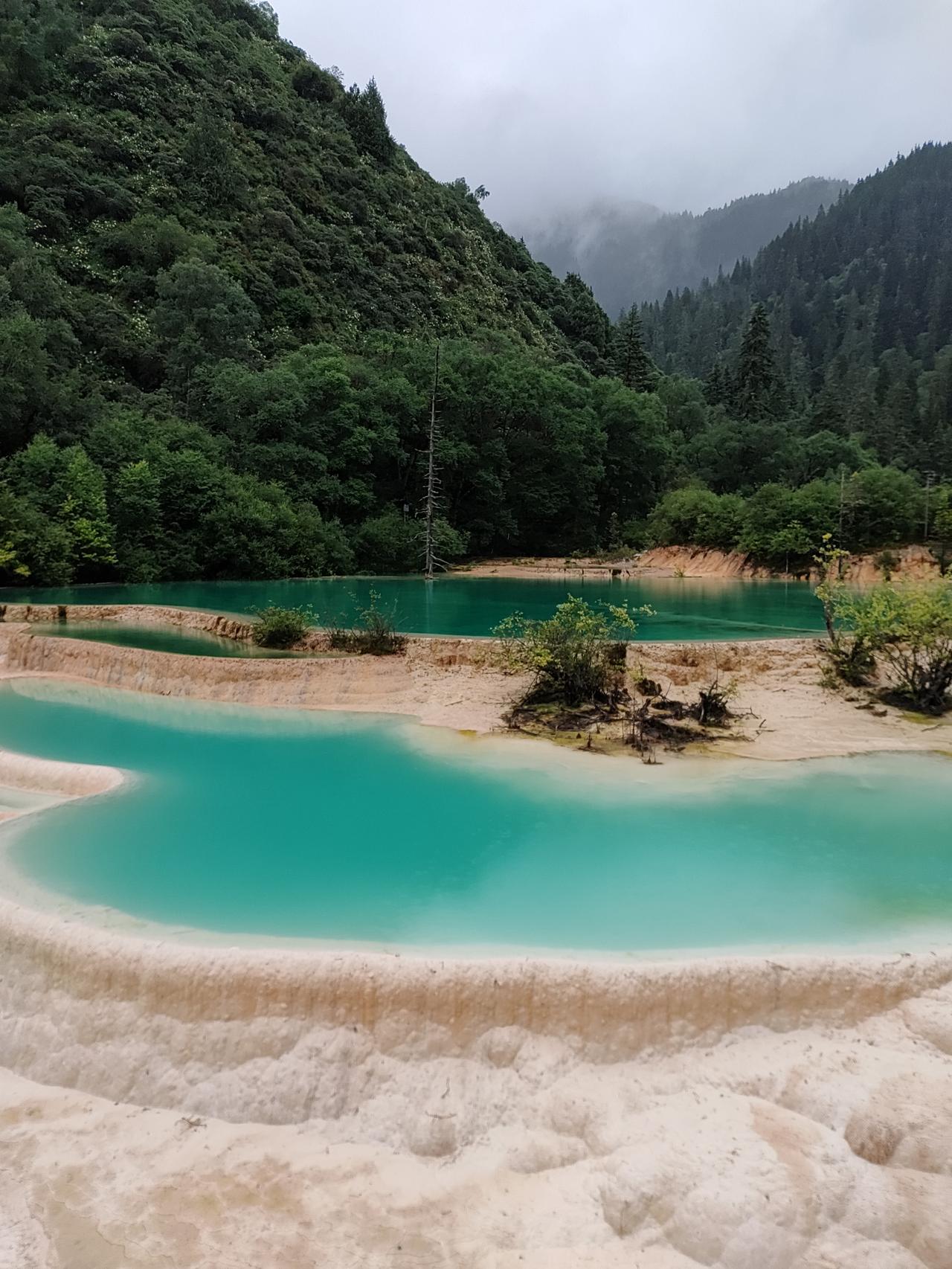 九寨沟的神仙池

同样是九寨沟