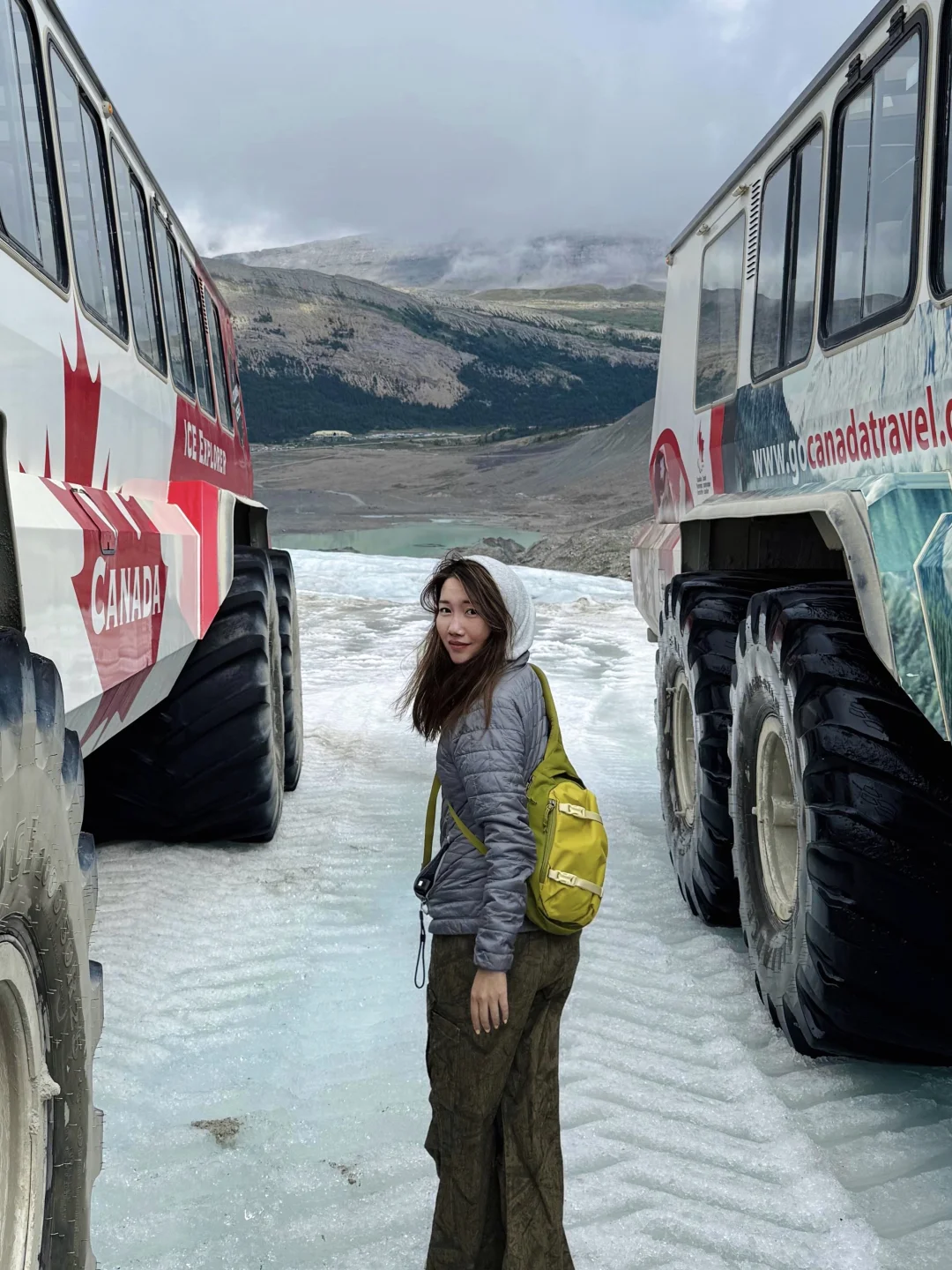 游走冰川纪📍Columbia Icefield