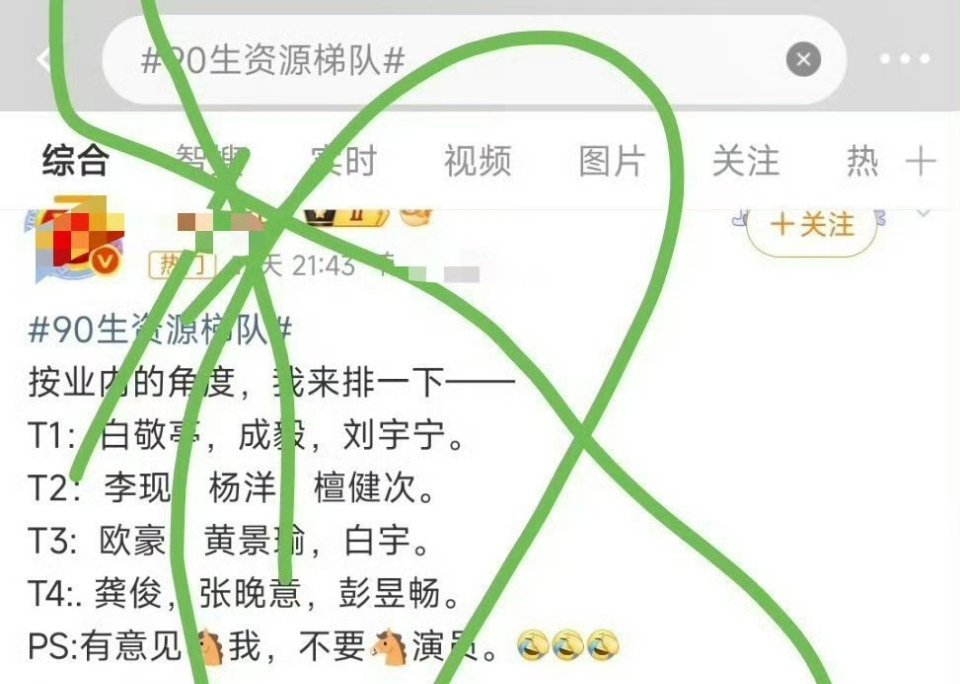 又是没皮没脸的果子排的，如果真的在业内有名字就不会只拍内戏了 ​​​