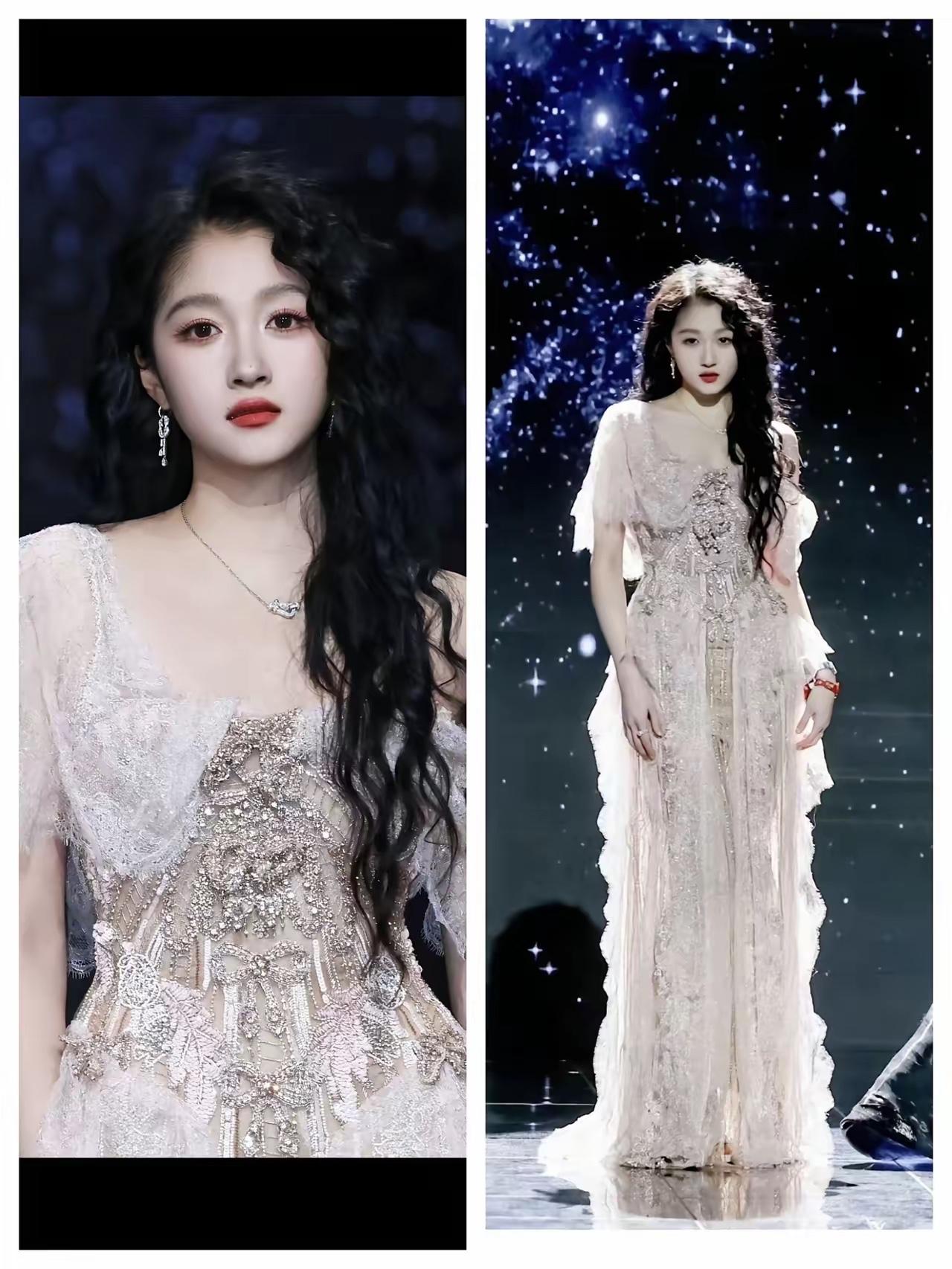 要是我是关晓彤，“微博之夜”一结束，我肯定立马拉着团队，要把这次超神的妆造团队签