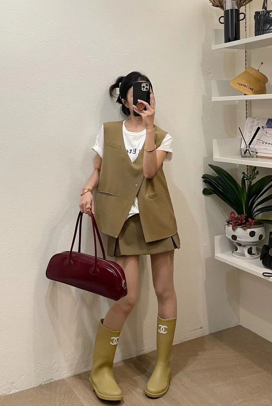 韩系穿搭偶尔也得来一组