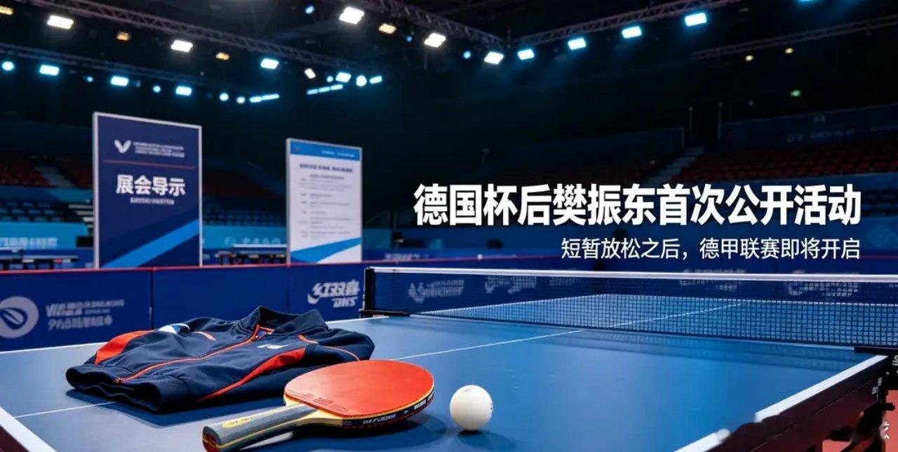 德国杯出局之后！樊振东迎来首次公开活动，心态松弛积极调整北京时间9月3日，在德国