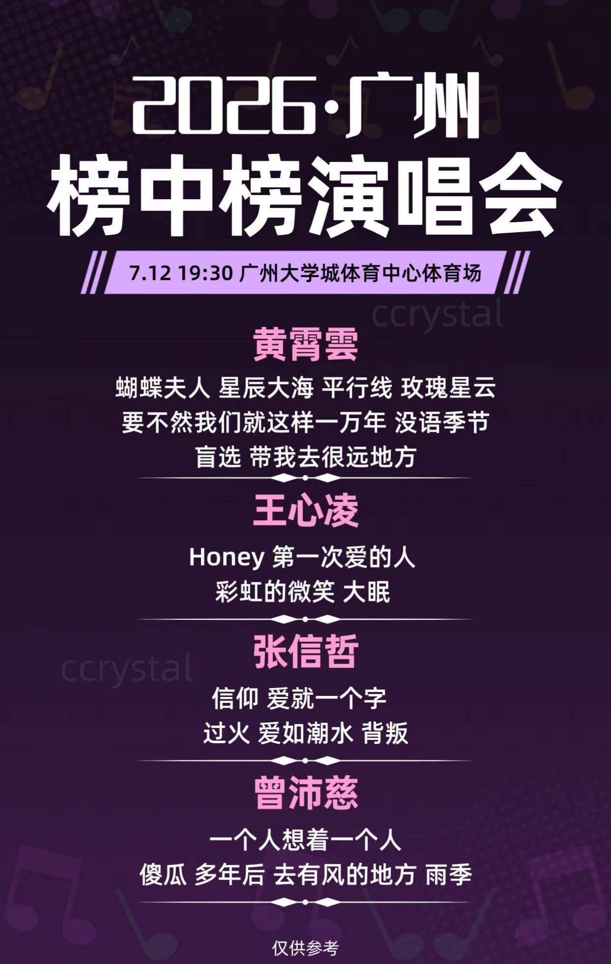 救命！这是什么王炸演唱会阵容嘛！甜心教主王心凌、情歌王子张信哲、天籁唱将黄霄雲、