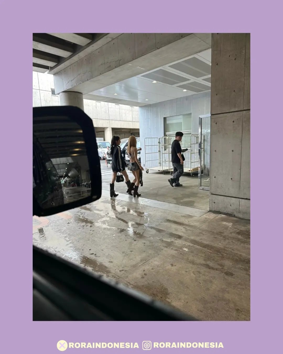 在舞台结束后在Summer Sonic被偶遇的RORA 如此修长一只 高马尾大光