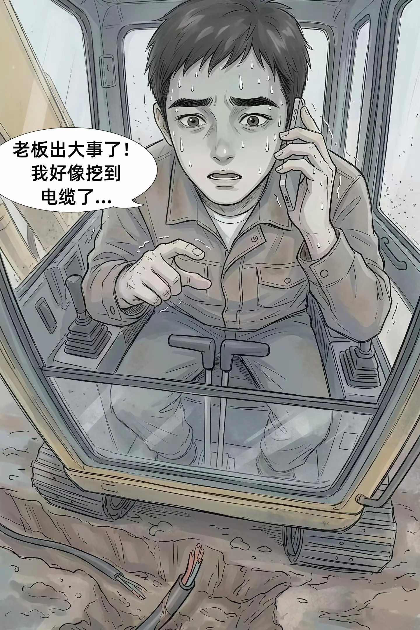 在工地不小心挖断国防电缆会怎样?