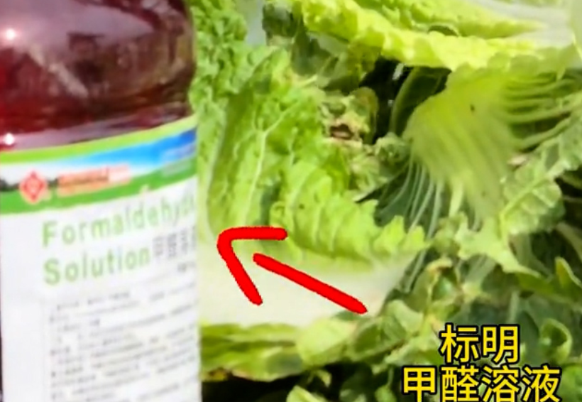 蘸了甲醛的白菜，三招快速辨别！人民日报：处置“甲醛白菜”，必须从速从严