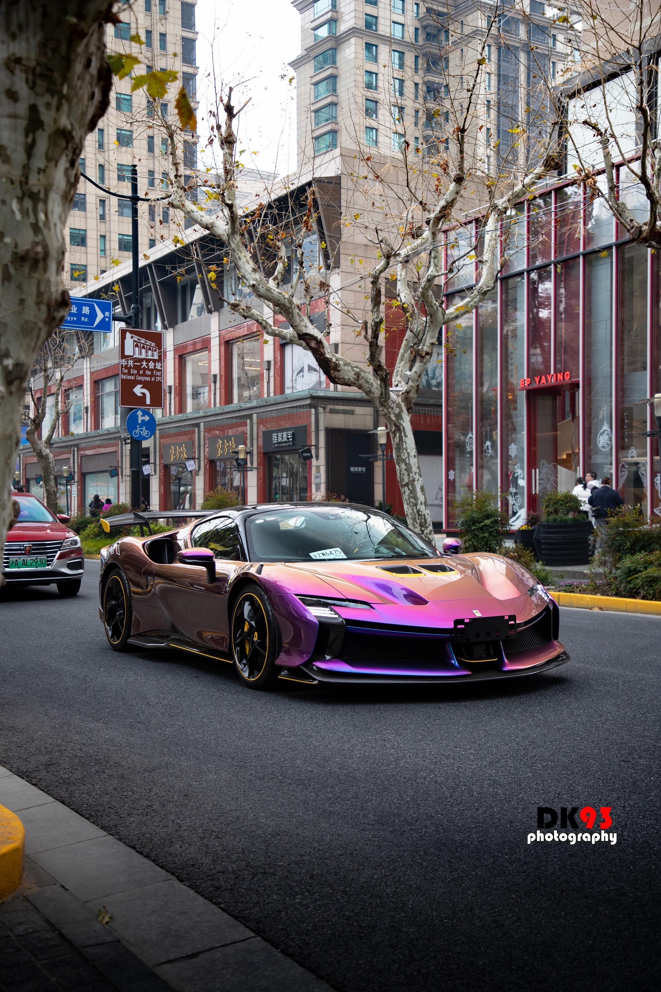 📷街拍法拉利sf90xx spider.来自SCC宽宽的选配 Azz...