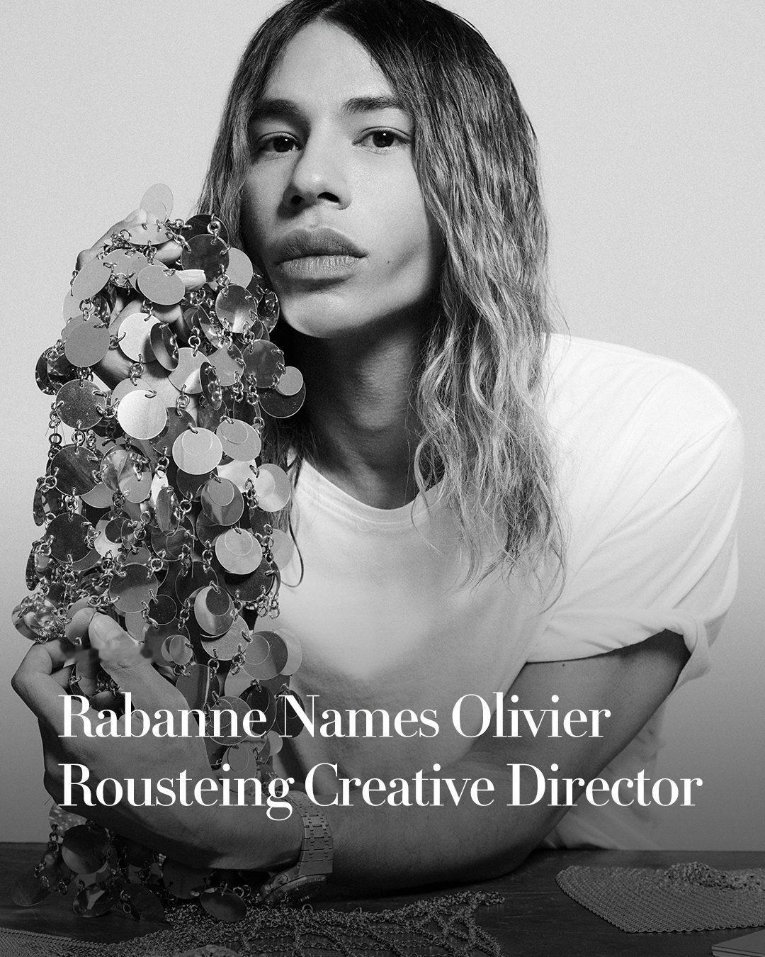 鸭嘴兽螺丝钉来了。。。Rabanne宣布启用前Balmain 创意总监Olivi