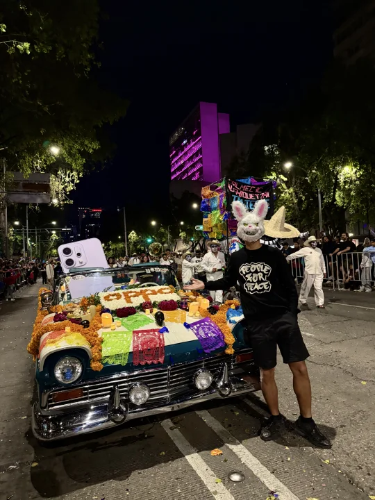 OPPO 你居然偷偷混进了墨西哥亡灵节的队伍