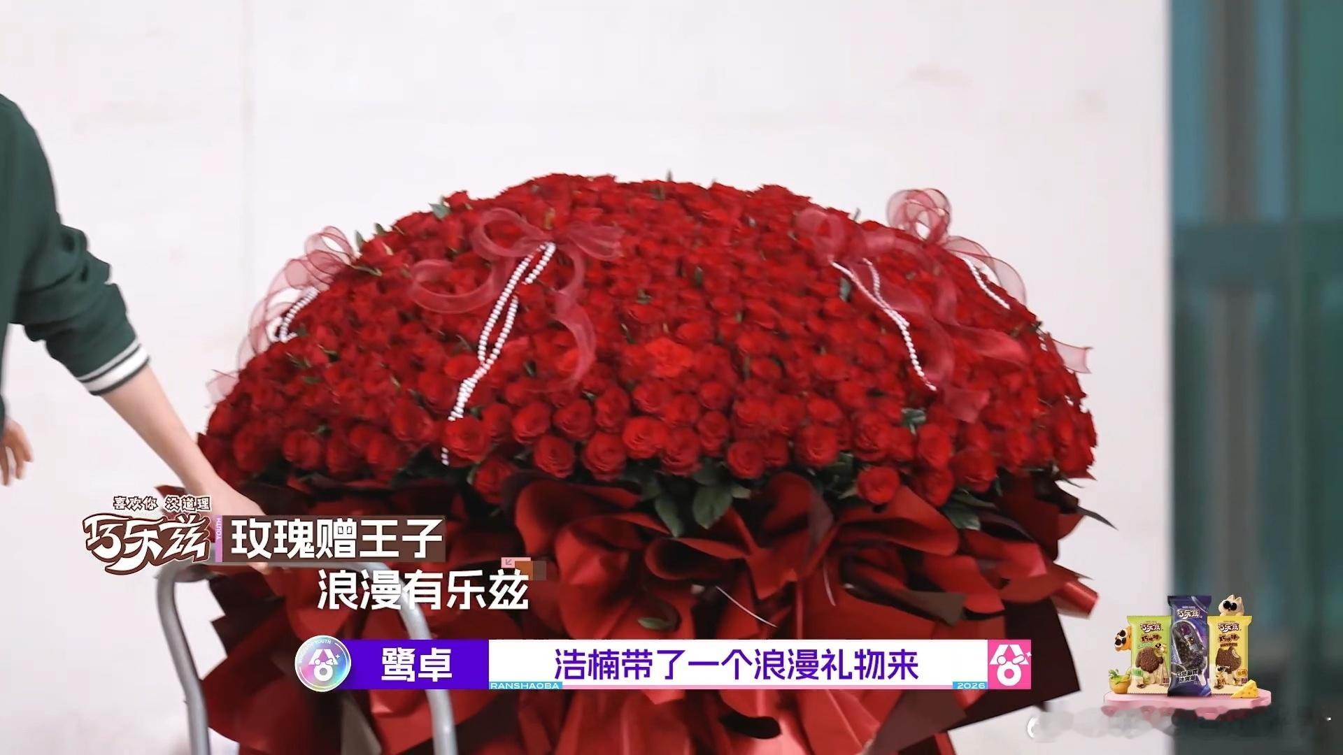 十个勤天何浩楠为鹭卓包下大厂所有玫瑰超燃青春的合唱999朵玫瑰啊，这排面绝了，何
