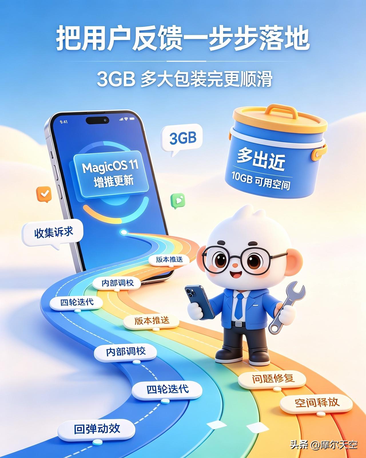 追了快两周的MagicOS 11增推终于闭环落地了🎉 

从看到产品经理在评论