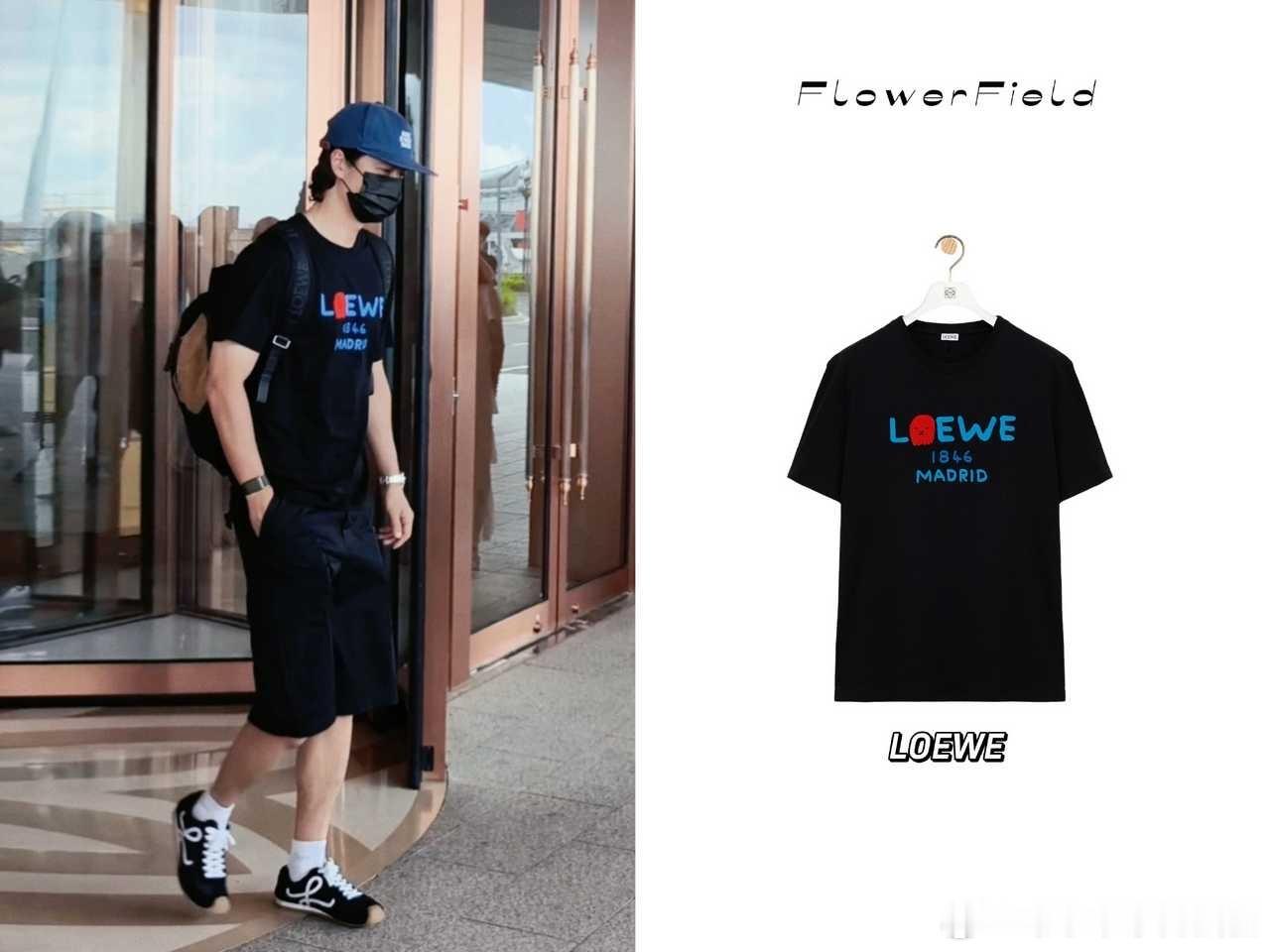 王一博作为LOEWE代言人，衣服上文案标着1846，这啥意思啊？