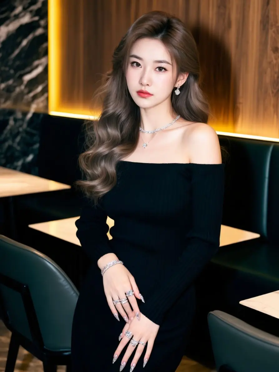 AI冷调慵懒写真 ai创作