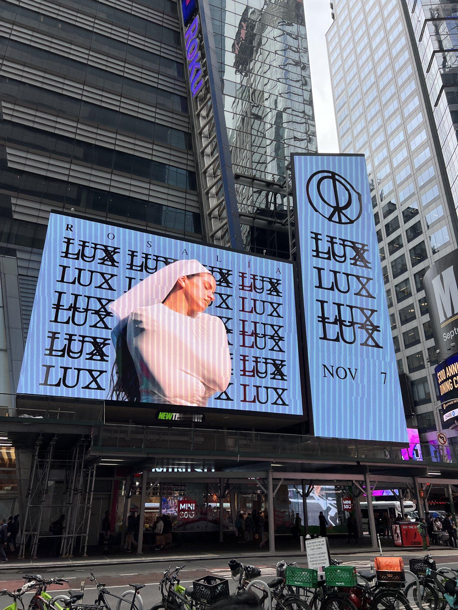 OMG！ROSALÍA官宣新专辑《LUX》将于11月7日发行！！太期待了！[爱你
