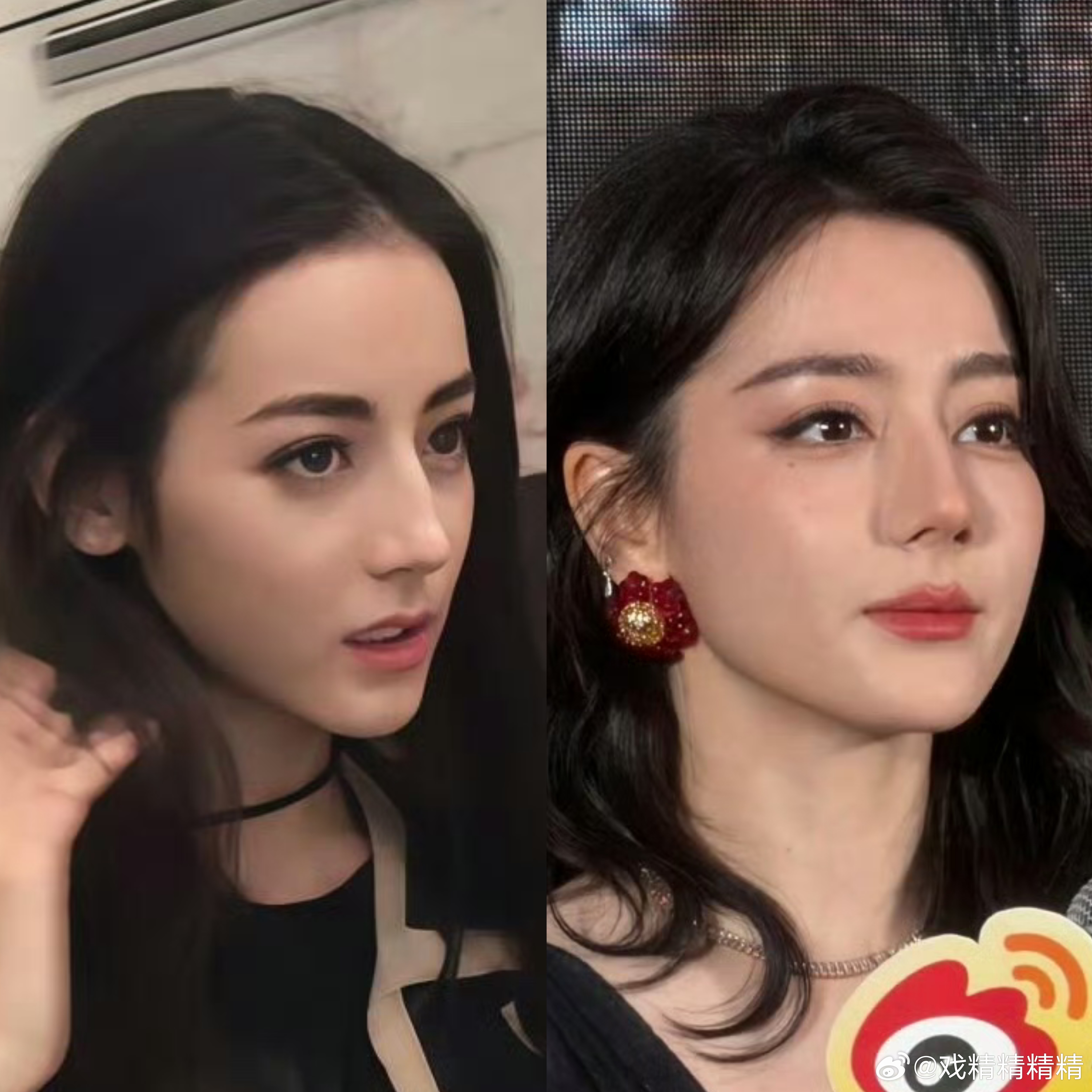 张天爱变样了网友说，热巴现在的脸也奇怪的，苹果肌高了，和以前不大一样了，你们怎么