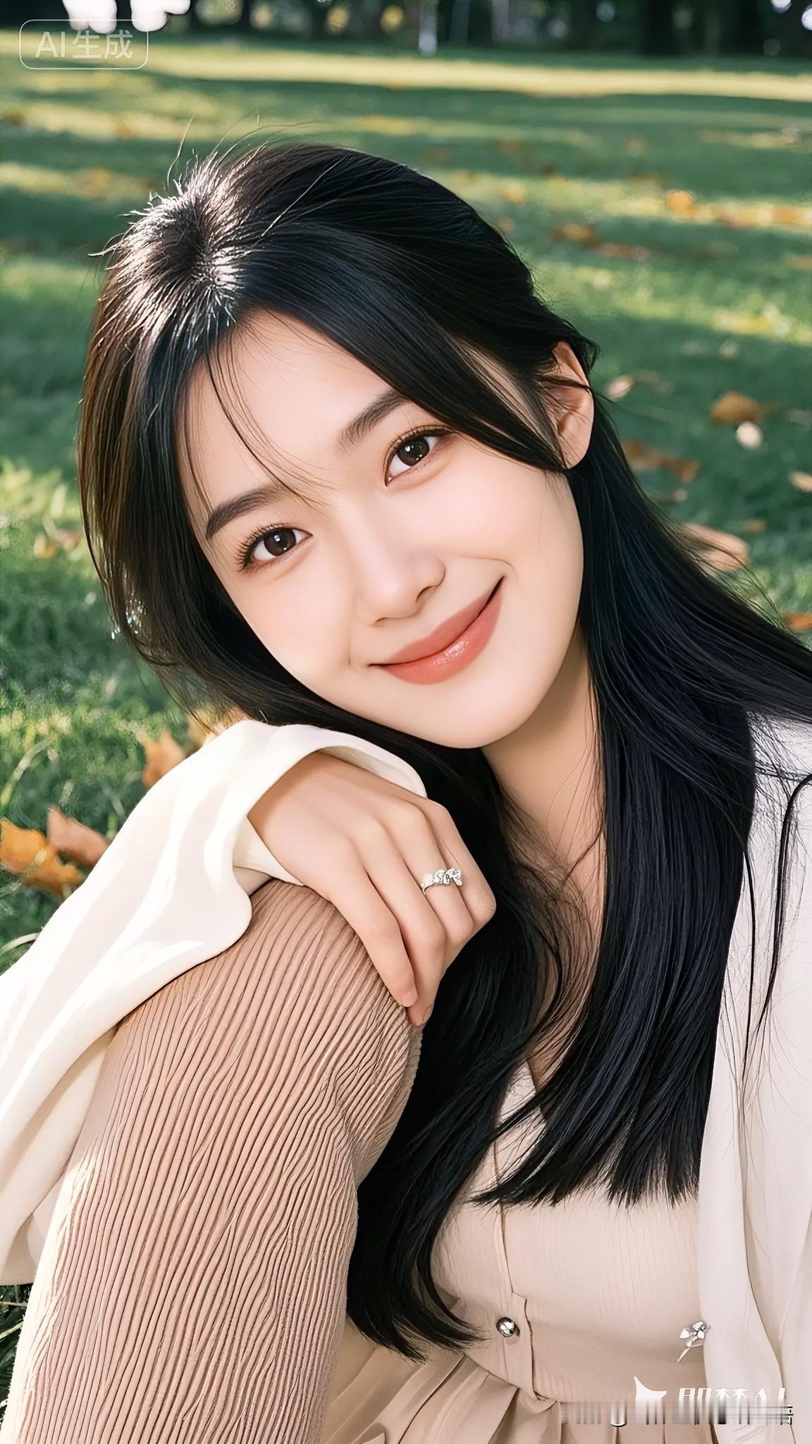 气质如清风拂面，眉眼自带温柔的韵律。每日颜值图鉴