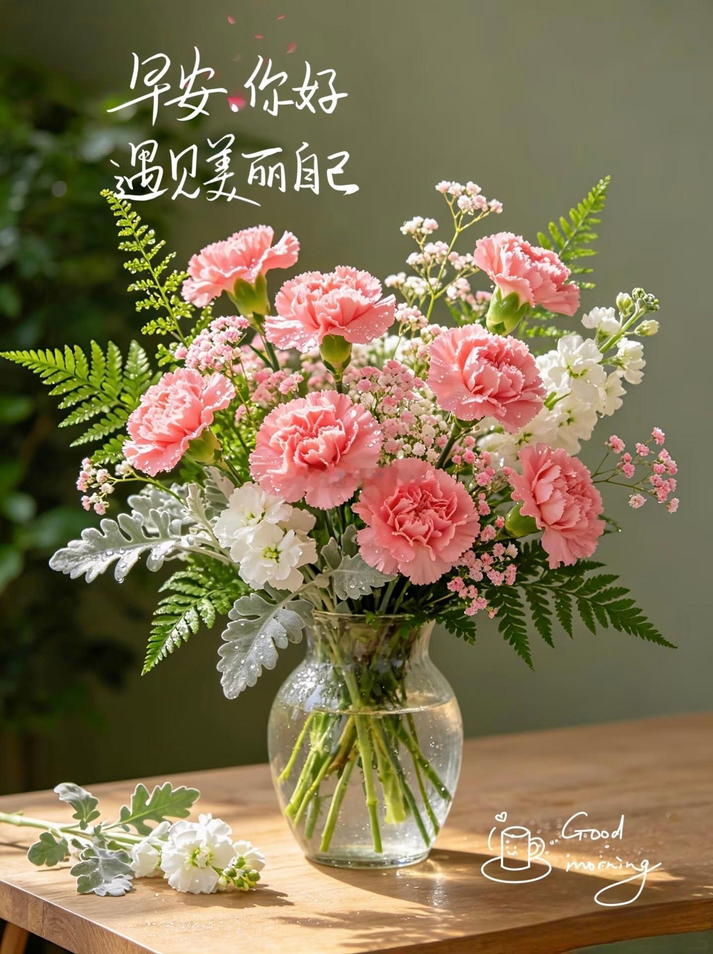 【周二，早安】生活总有不期而遇的温暖，也有生生不息的希望。今天是个美丽的日子，今