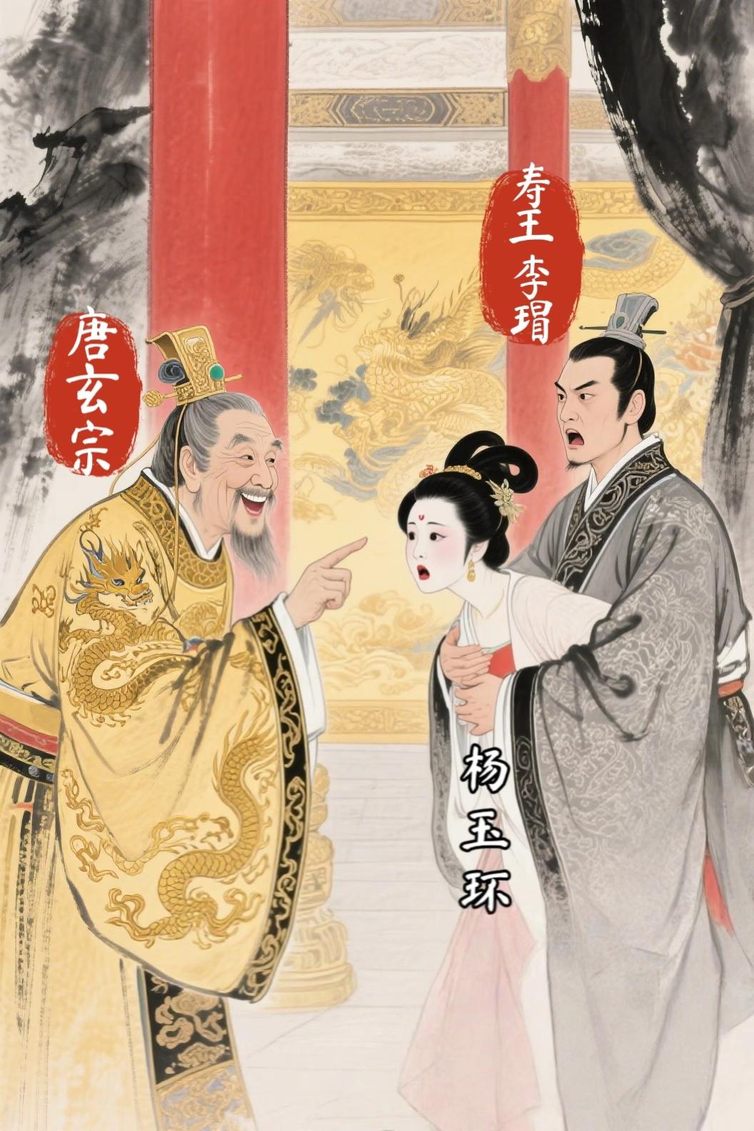 冷知识：杨贵妃是唐玄宗的儿媳。武惠妃是寿王李瑁的生母。