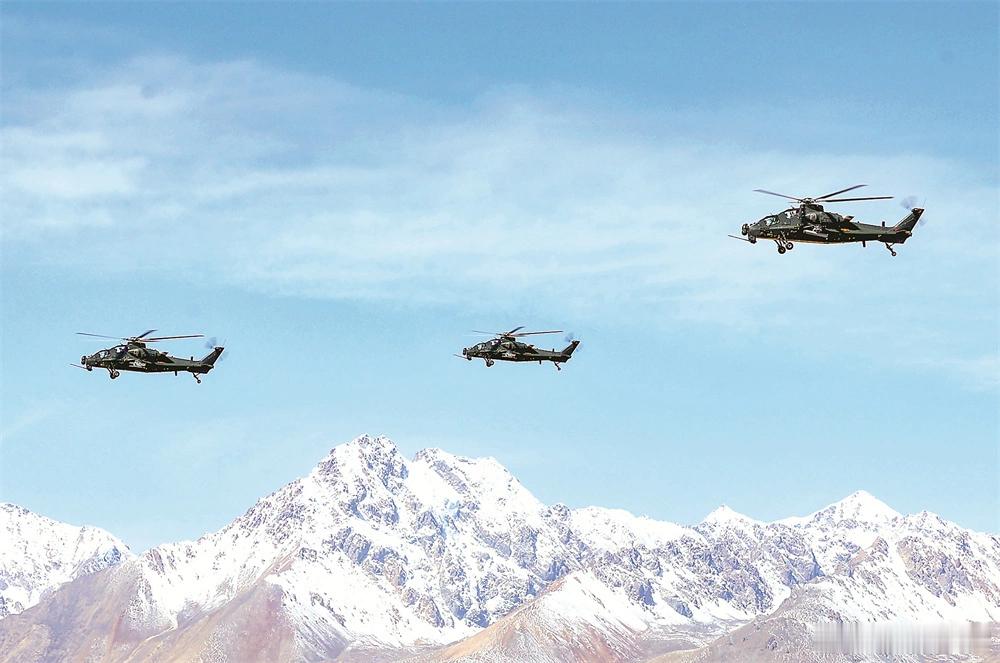 🏔雪山之巅每天认识一件兵器 目前Z10是不是青藏高原最强武直？我国为高原作战改