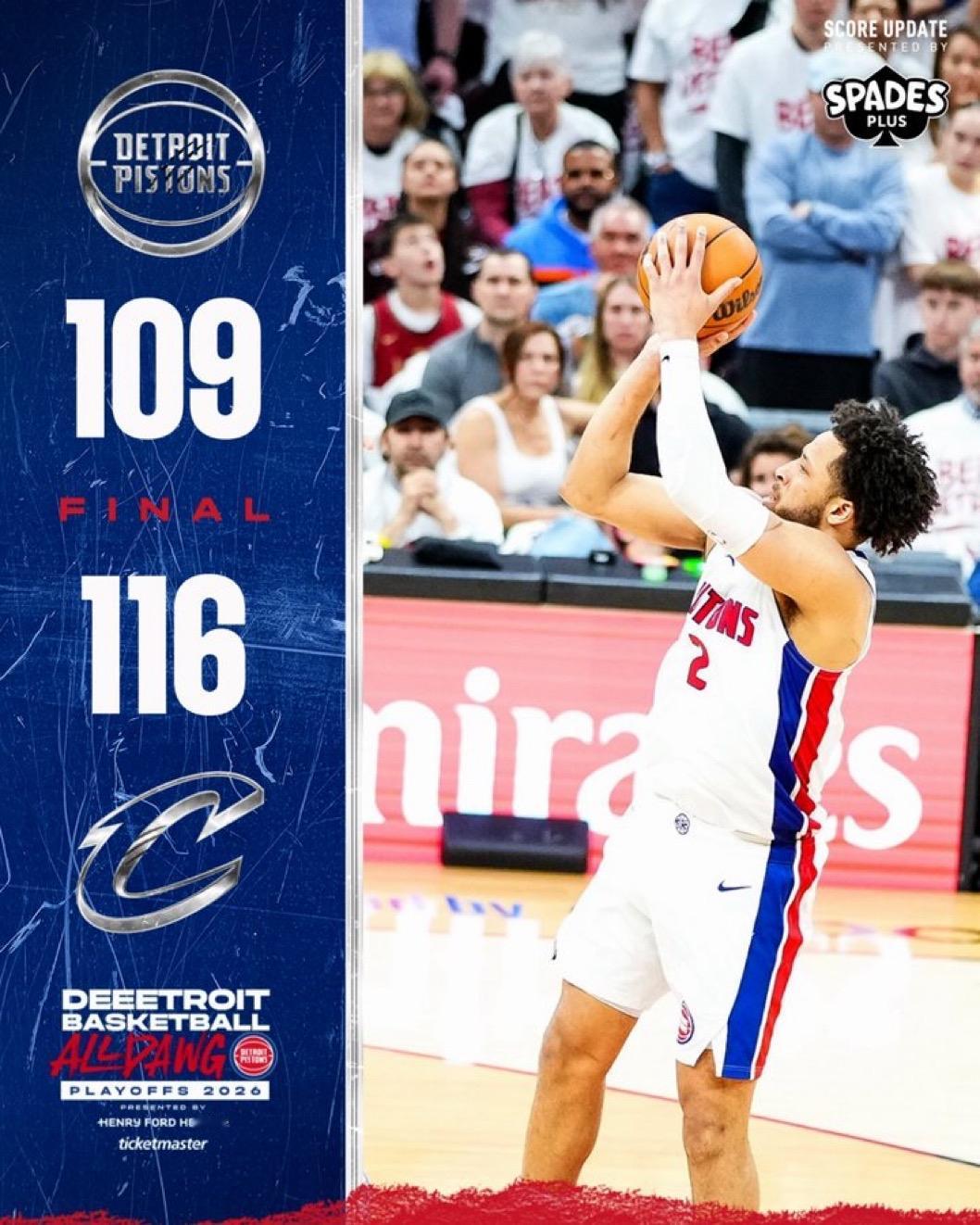 5月10日NBA半决赛战报（2场）：

活塞109-116骑士，总比分2-1
