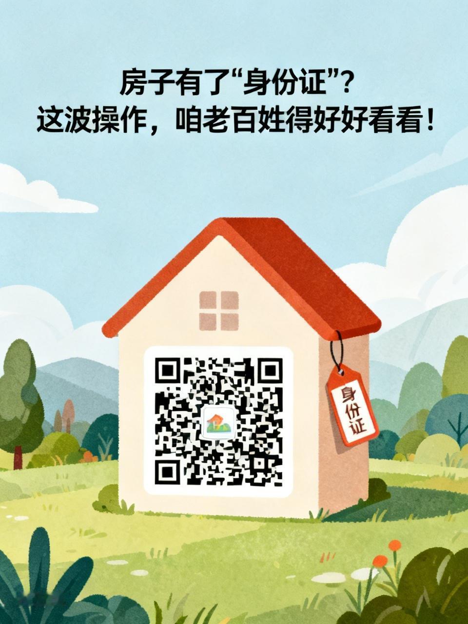 房子有了“身份证”？这波操作，咱老百姓得好好看看！

朋友们，不知道你们有没有遇
