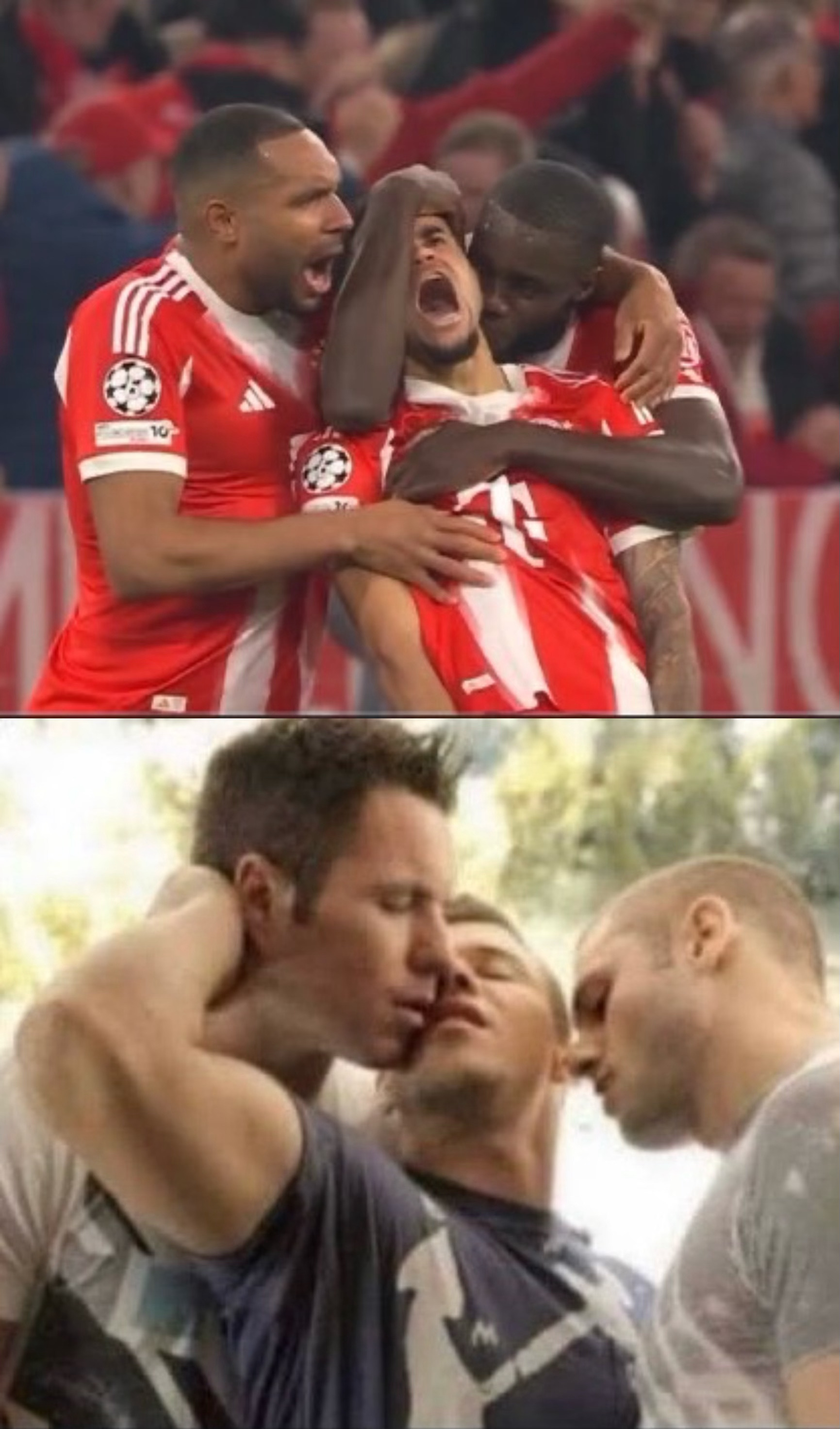 当你打进绝杀球，队友都是这个死出