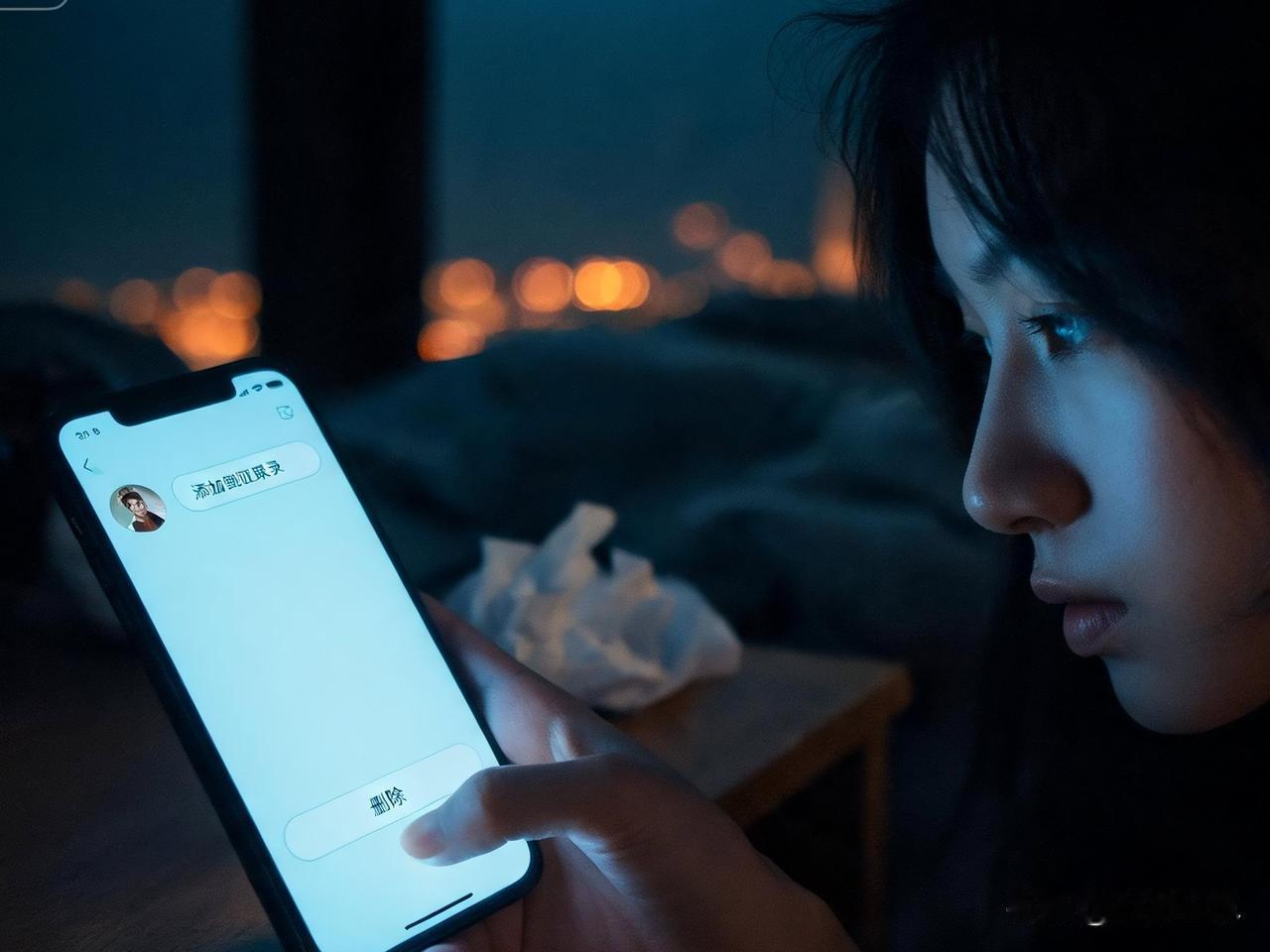 把他的微信号删除之后又重新添加了上去。删掉之后再添加回来。就和得了强迫症一样。