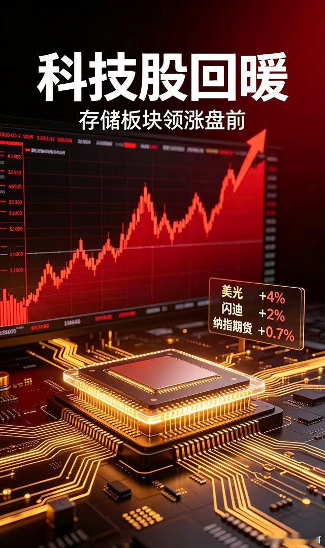 美股盘前全线飘红！存储芯片再度爆发，美光暴涨近4%，A股芯片要跟涨？7月9日美股
