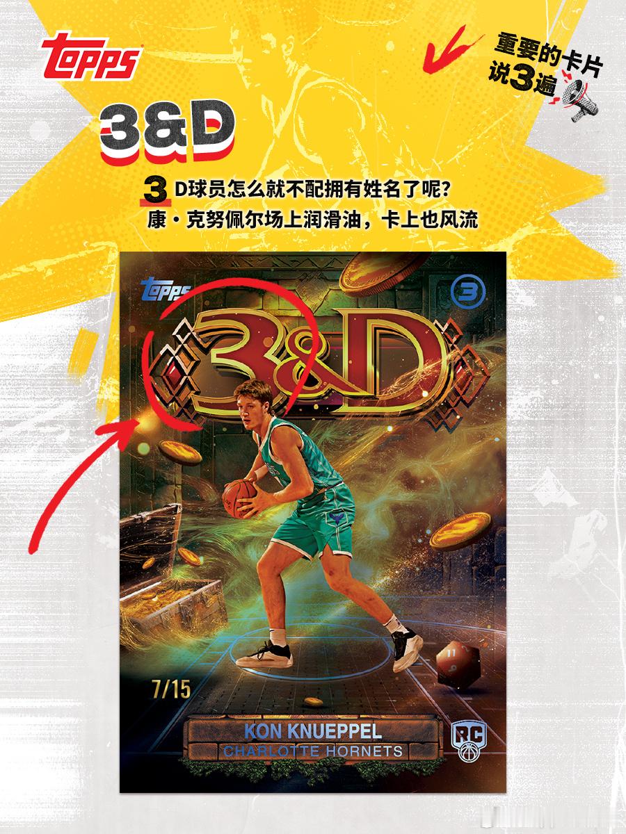 🔥 2025-26 Topps Three Basketball 强势回归💥