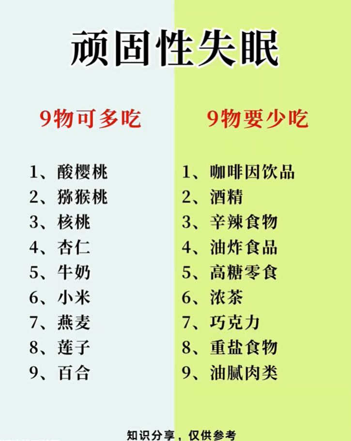 被失眠困扰？试试调整饮食，多吃这些少吃那些