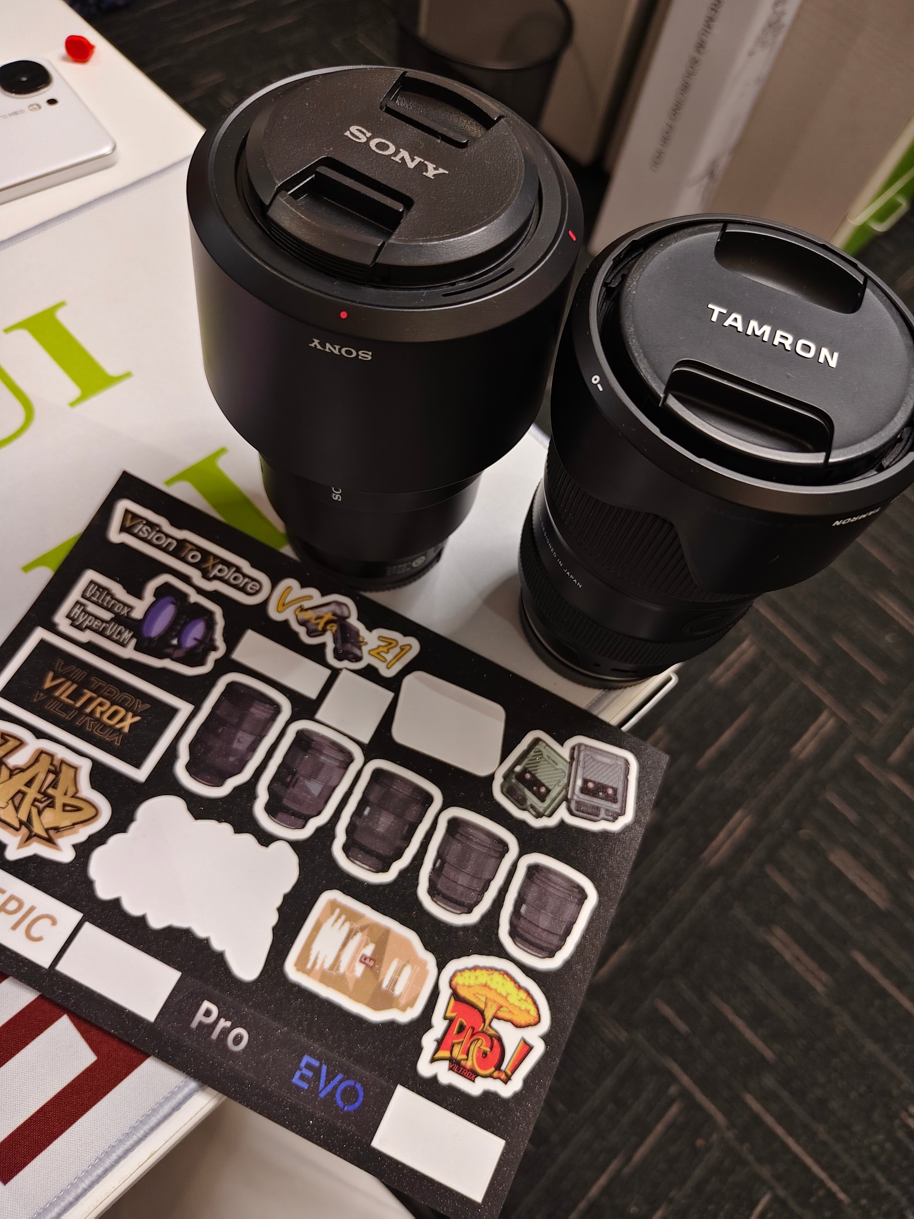 唯卓仕的贴纸，跟相机📷镜头更配～ 