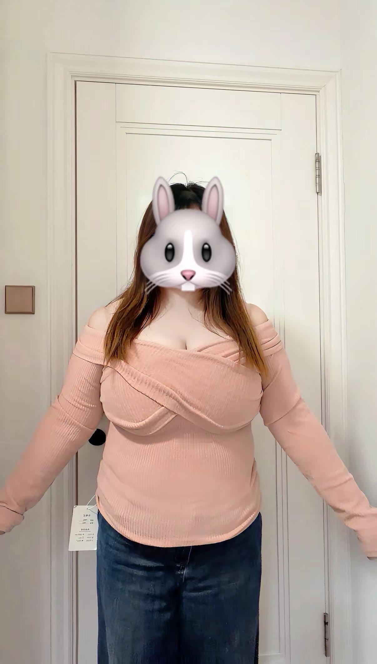 160 200｜粉色上衣超温柔！大码穿搭 穿衣自由