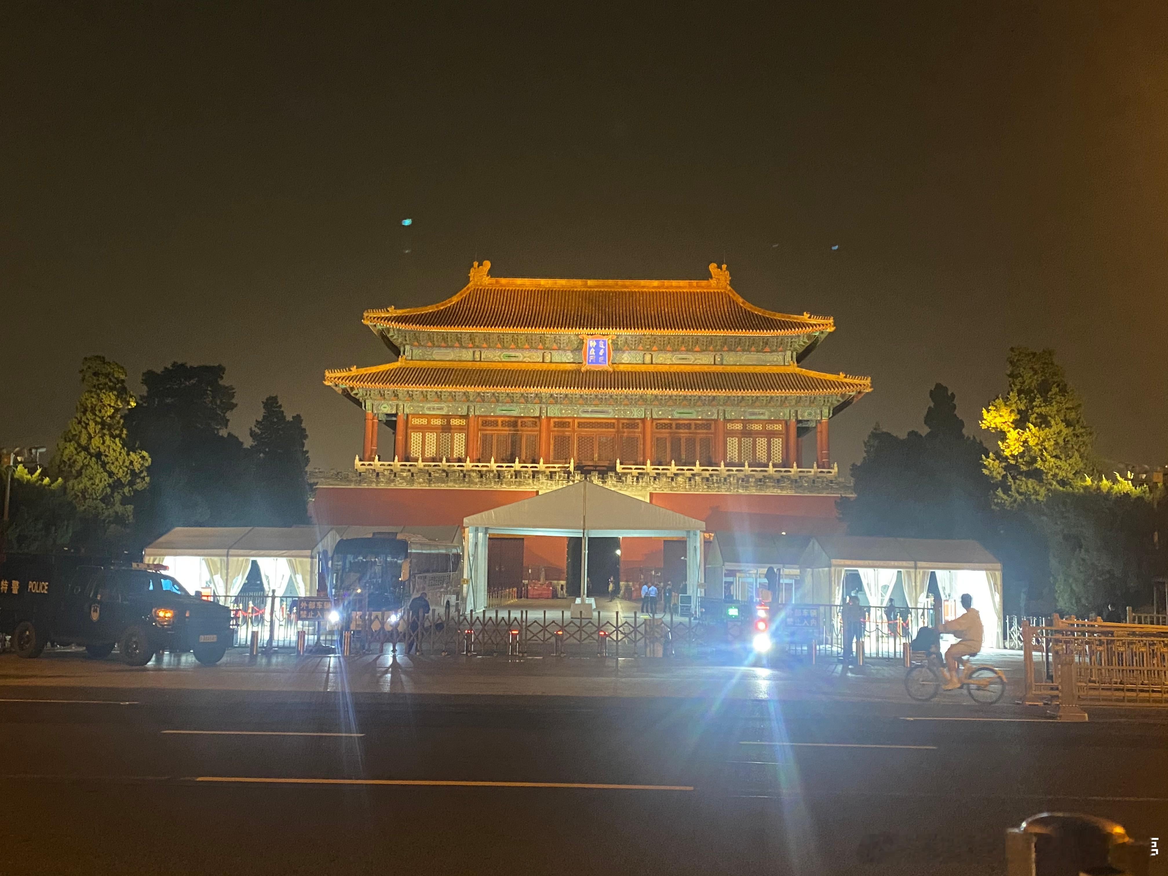 昨晚的故宫[酷]期待九三盛大阅兵九三盛大阅兵 ​​​
