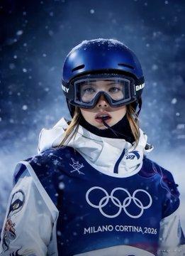 GOAT!谷爱凌两次参加冬奥会，6次出场6块奖牌，北京冬奥会2金1银；米兰冬奥会