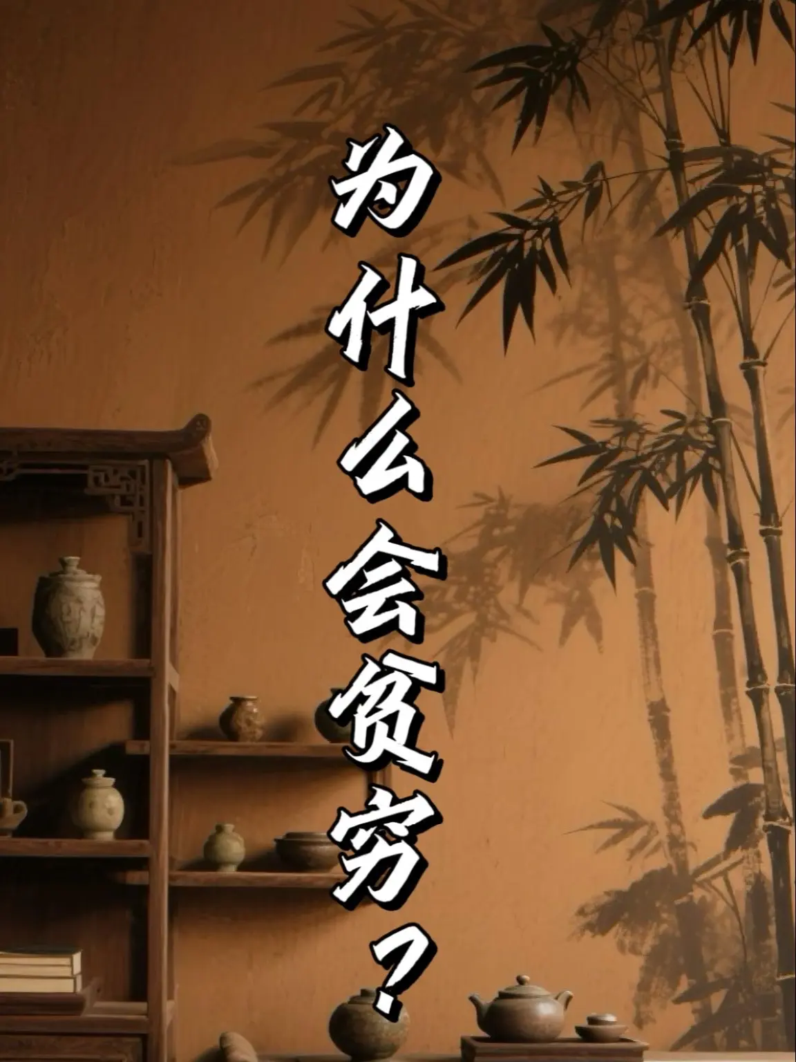你为什么会贫穷？天涯神贴击穿心灵。  远离财富的三大缺点 1.犟：2....
